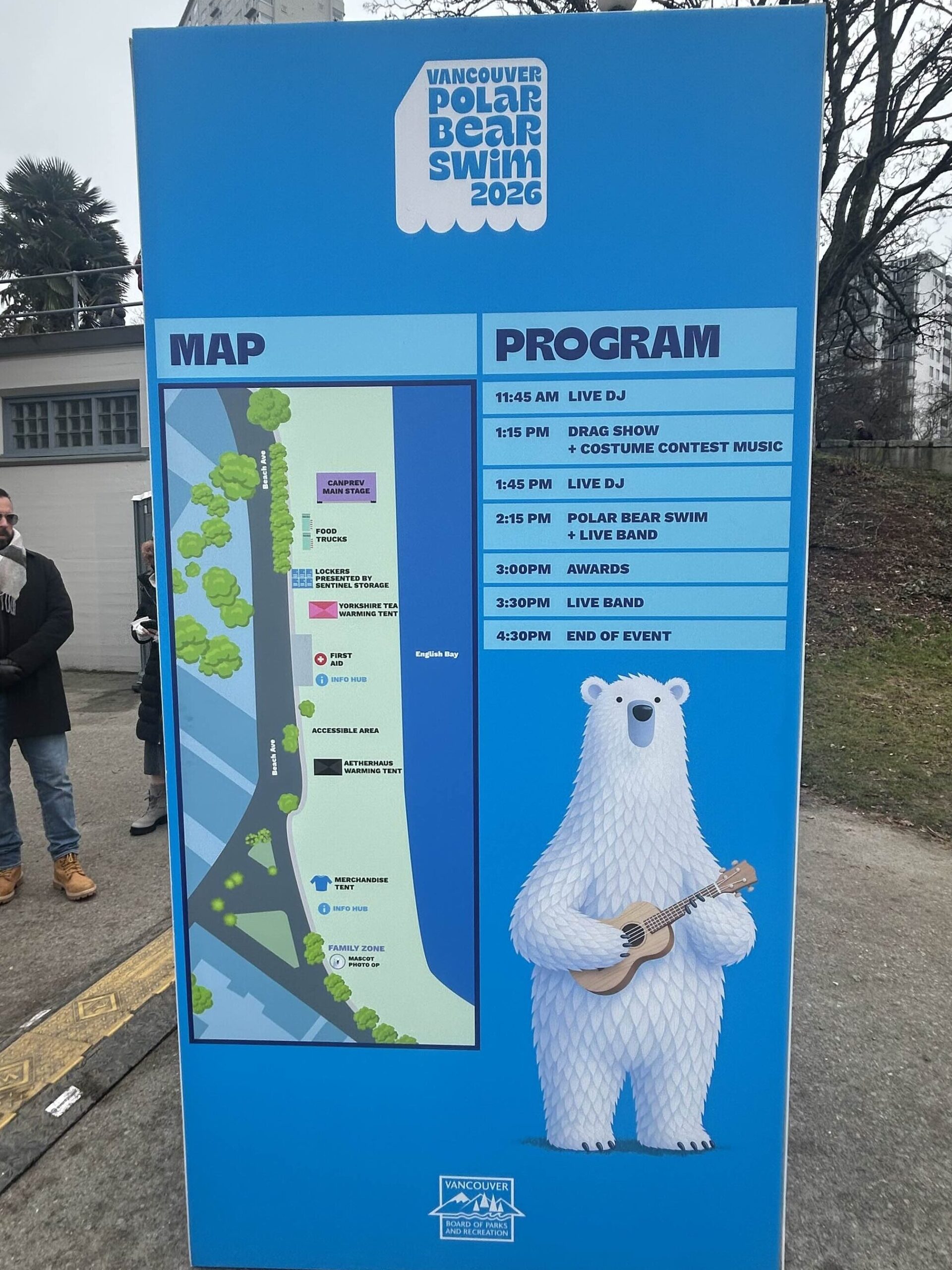 polar bear swim 地圖及活動